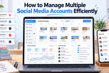social media accounts