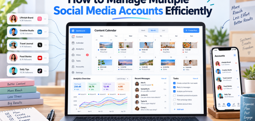 social media accounts